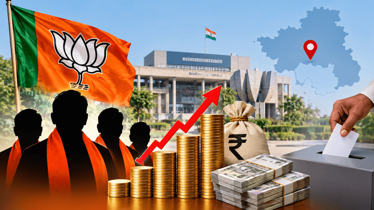 Significant Increase in Wealth of BJP Candidates in Gandhinagar Corporation Elections Significant Increase in Wealth of BJP Candidates in Gandhinagar Corporation Elections