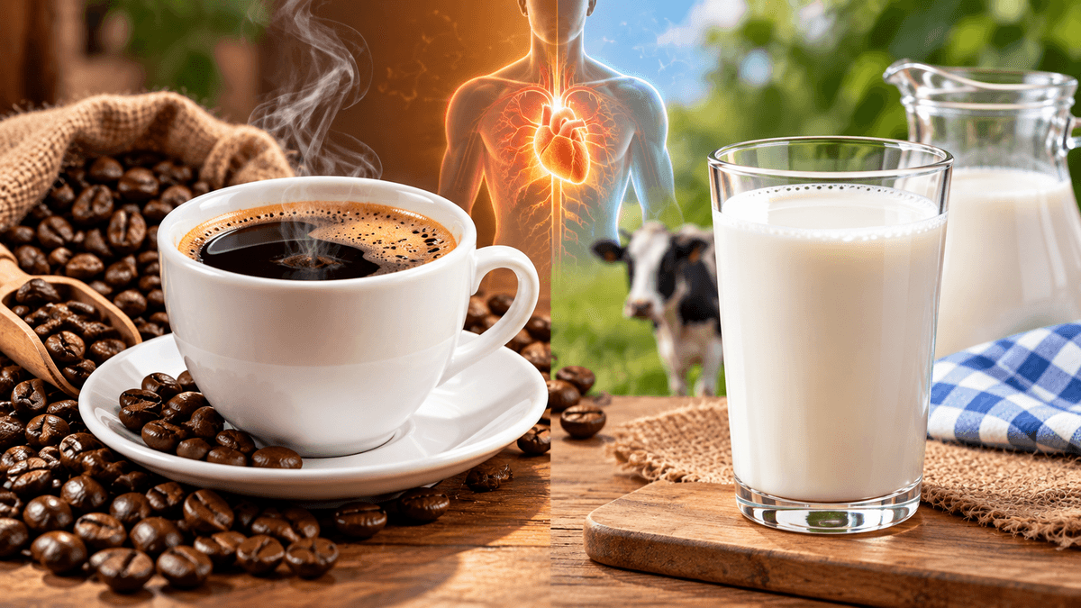Coffee and Milk: Which Choice is Best for Health? Coffee and Milk: Which Choice is Best for Health?