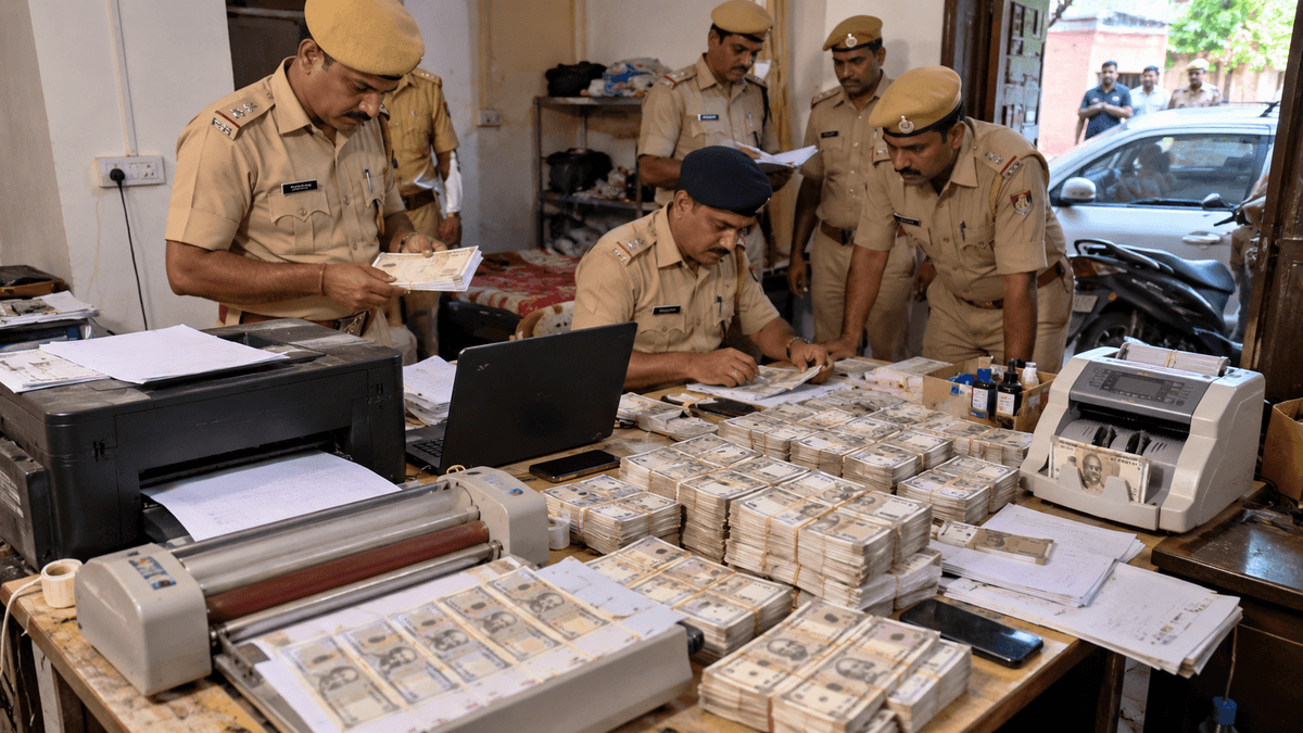 Counterfeit Currency Incident Uncovered in Dungarpur Counterfeit Currency Incident Uncovered in Dungarpur