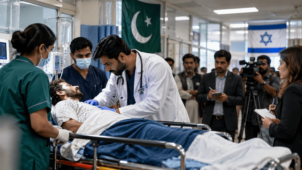 Debate Arises Over Medical Assistance to Israelis in Pakistan Debate Arises Over Medical Assistance to Israelis in Pakistan