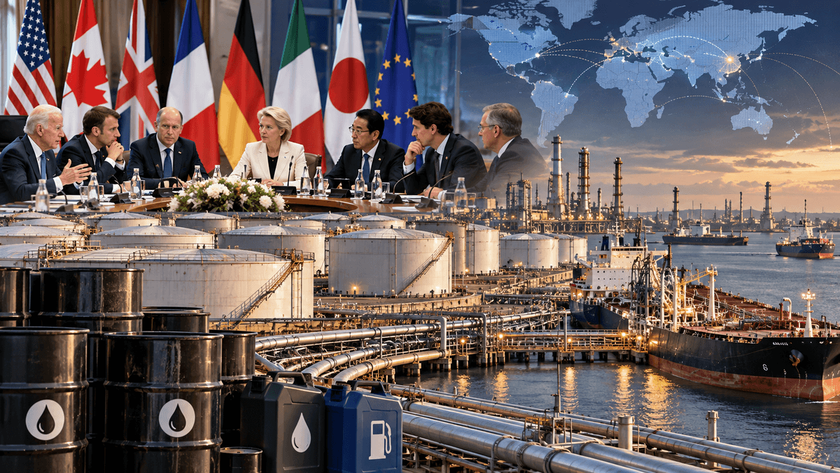G7 Countries Discuss Releasing 100 Million Barrels of Emergency Oil Reserves G7 Countries Discuss Releasing 100 Million Barrels of Emergency Oil Reserves