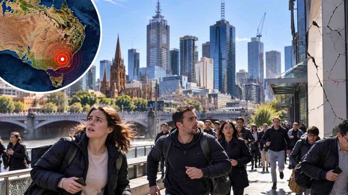 4.8 Magnitude Earthquake Hits Victoria, Tremors Felt in Melbourne 4.8 Magnitude Earthquake Hits Victoria, Tremors Felt in Melbourne