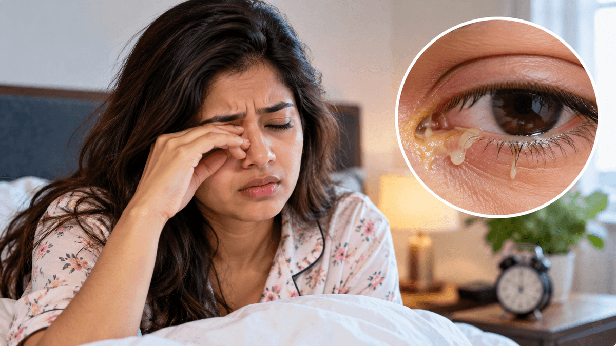 Eye Discharge in the Morning: Causes, Symptoms and Treatment Eye Discharge in the Morning: Causes, Symptoms and Treatment