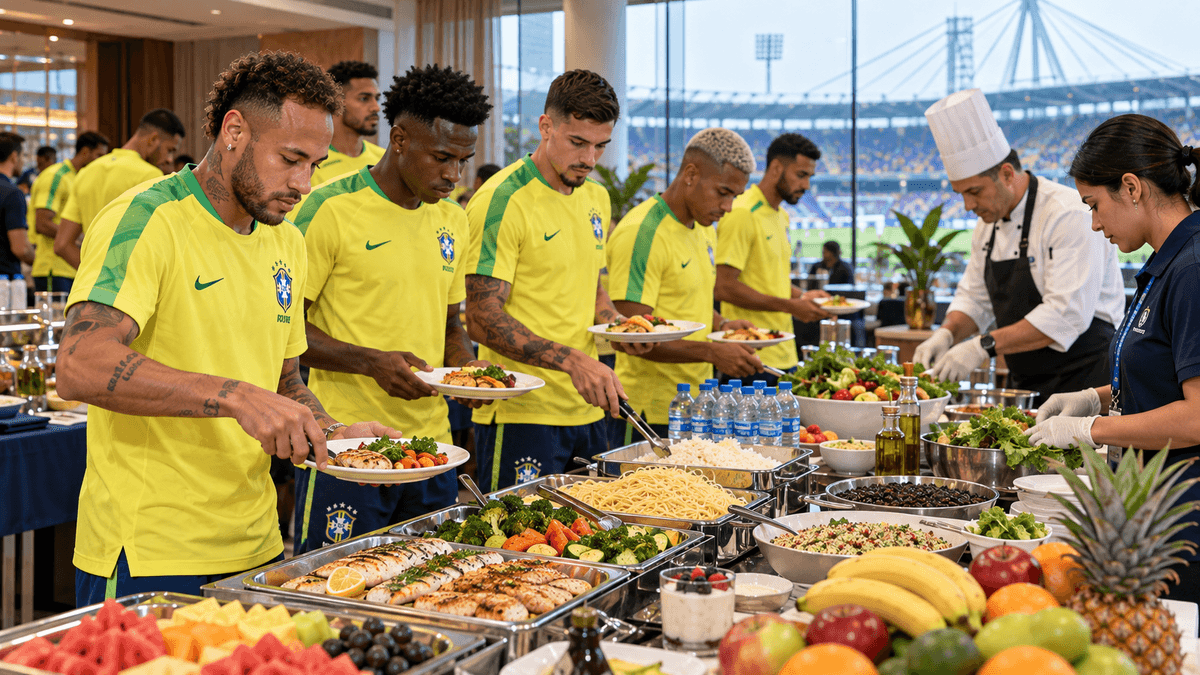 Brazil Team Follows Special Diet Ahead of Friendly Match in Kolkata Brazil Team Follows Special Diet Ahead of Friendly Match in Kolkata