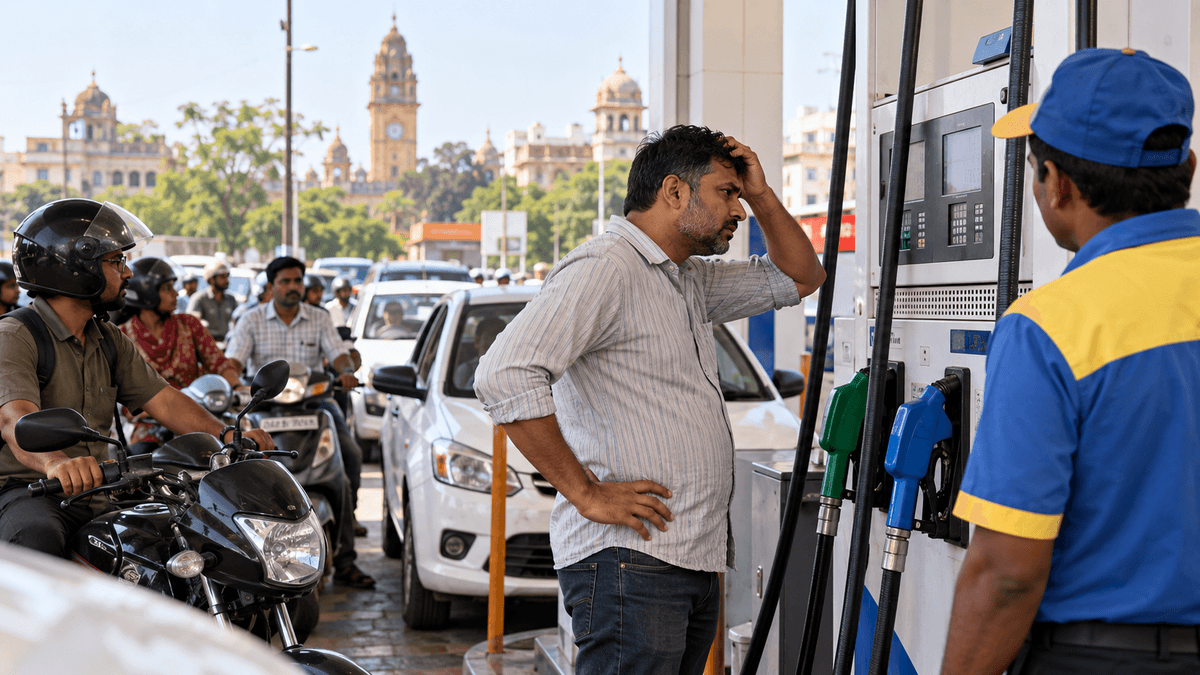 Sudden Increase in Fuel Prices in Rajkot Sudden Increase in Fuel Prices in Rajkot