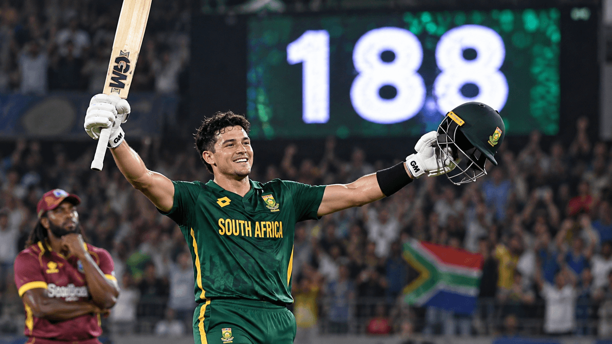 Lhuan-dre Pretorius Smashes 188 off 79 Balls, Breaks Chris Gayle’s T20 Record Lhuan-dre Pretorius Smashes 188 off 79 Balls, Breaks Chris Gayle’s T20 Record