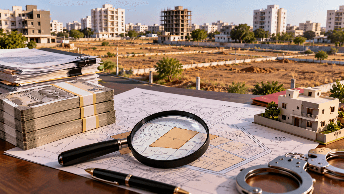 New Developments in Rajkot Land Fraud Investigation Worth 43.53 Crores New Developments in Rajkot Land Fraud Investigation Worth 43.53 Crores