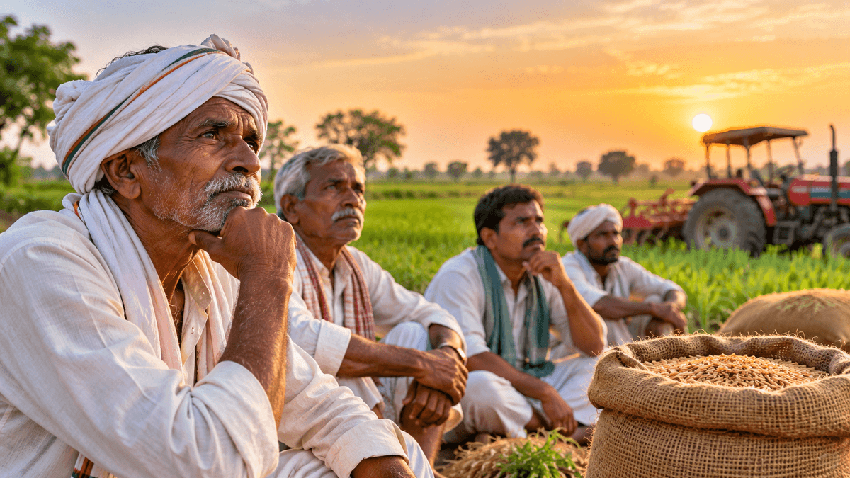 Farmers Await the 24th Installment Farmers Await the 24th Installment