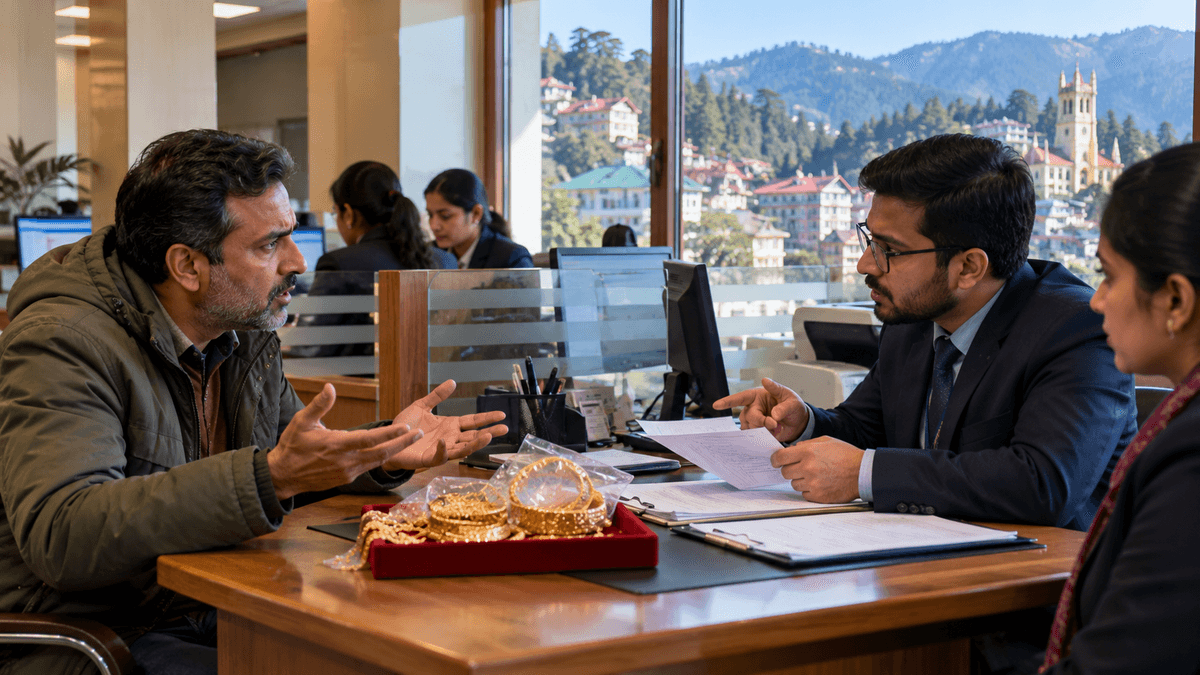 Dispute Over Gold Loan Between Bank and Customer in Shimla Dispute Over Gold Loan Between Bank and Customer in Shimla