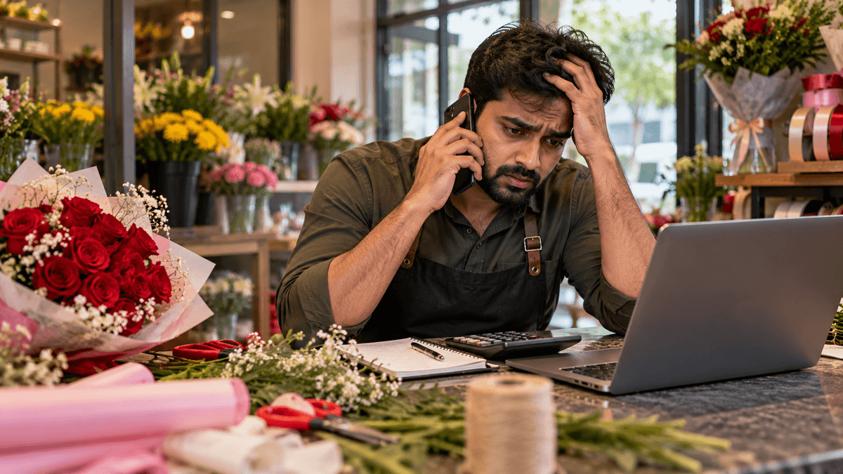 Florist in Ahmedabad Loses ₹5 Lakh in Cyber Fraud Florist in Ahmedabad Loses ₹5 Lakh in Cyber Fraud