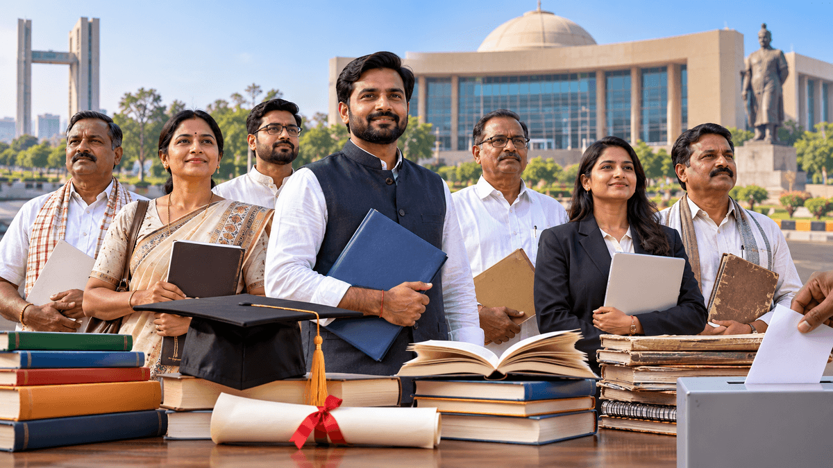 Educational Qualifications of Candidates in Gandhinagar Municipal Elections Educational Qualifications of Candidates in Gandhinagar Municipal Elections