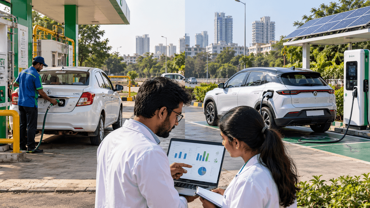 TERI Study Compares CNG and Electric Cars for Environmental Impact TERI Study Compares CNG and Electric Cars for Environmental Impact
