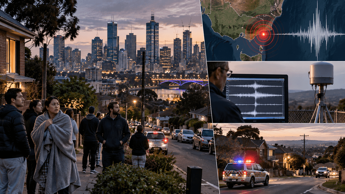 Magnitude 4.8 Earthquake Hits Victoria, Australia, Aftershocks Expected Magnitude 4.8 Earthquake Hits Victoria, Australia, Aftershocks Expected