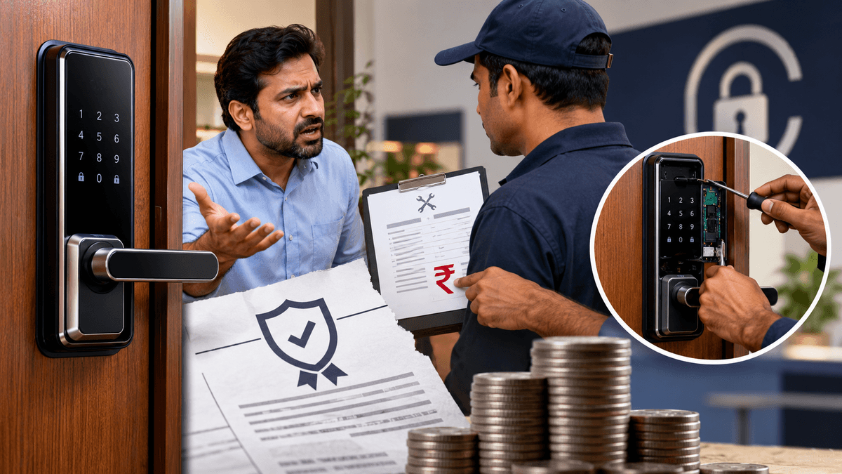 Digital Lock Company in Controversy for Charging Fees Under Warranty Digital Lock Company in Controversy for Charging Fees Under Warranty
