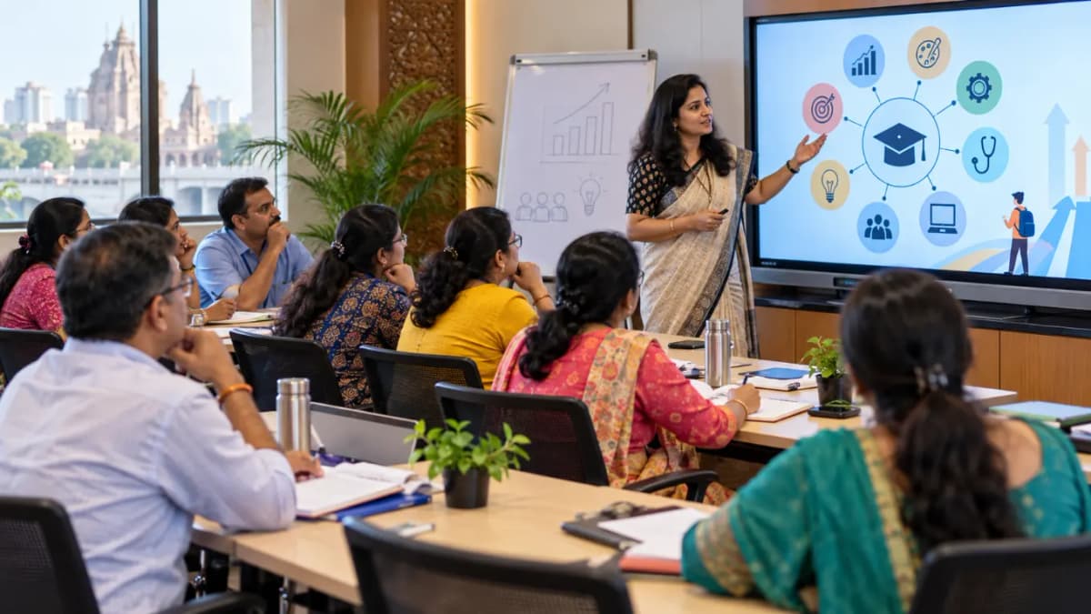 Training Program for Career Guidance for School Teachers Launched in Gujarat Training Program for Career Guidance for School Teachers Launched in Gujarat