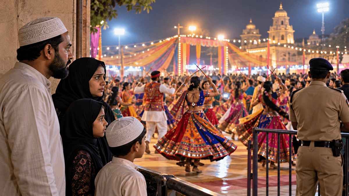 Concerns Over Garba Events for Minority Communities During Navratri in Vadodara Concerns Over Garba Events for Minority Communities During Navratri in Vadodara