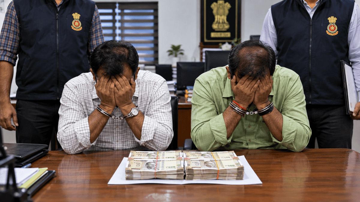 Anti-Corruption Operation in Morbi: 2 Officials Arrested for ₹25,000 Bribe Anti-Corruption Operation in Morbi: 2 Officials Arrested for ₹25,000 Bribe