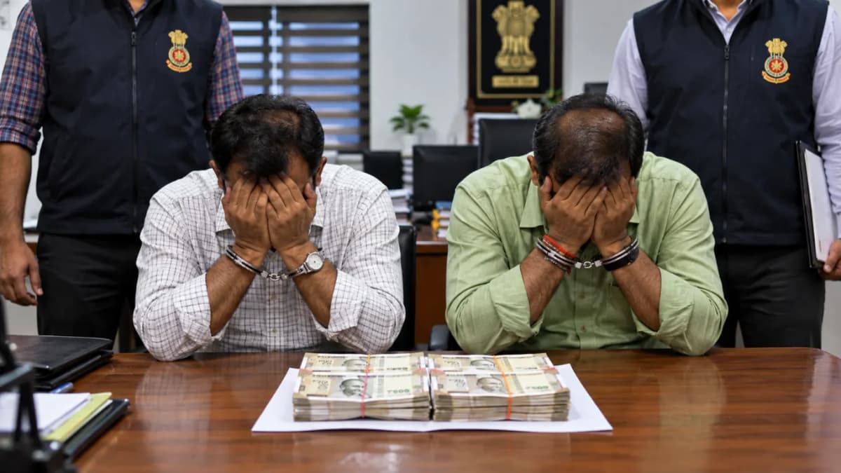 Anti-Corruption Operation in Morbi: 2 Officials Arrested for ₹25,000 Bribe Anti-Corruption Operation in Morbi: 2 Officials Arrested for ₹25,000 Bribe