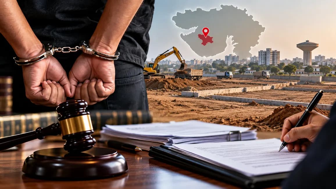 Another Case Filed Against Land Mafia Alpesh Donga in Rajkot Another Case Filed Against Land Mafia Alpesh Donga in Rajkot