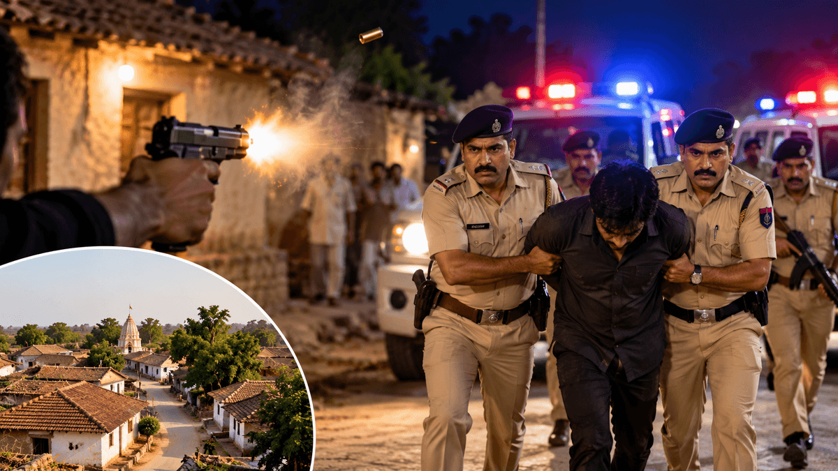 Shooting Incident in Ribda Village, Swift Police Action Shooting Incident in Ribda Village, Swift Police Action