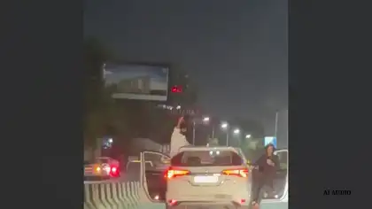 Dangerous Fortuner Stunts on Noida-Delhi Expressway, Video Goes Viral