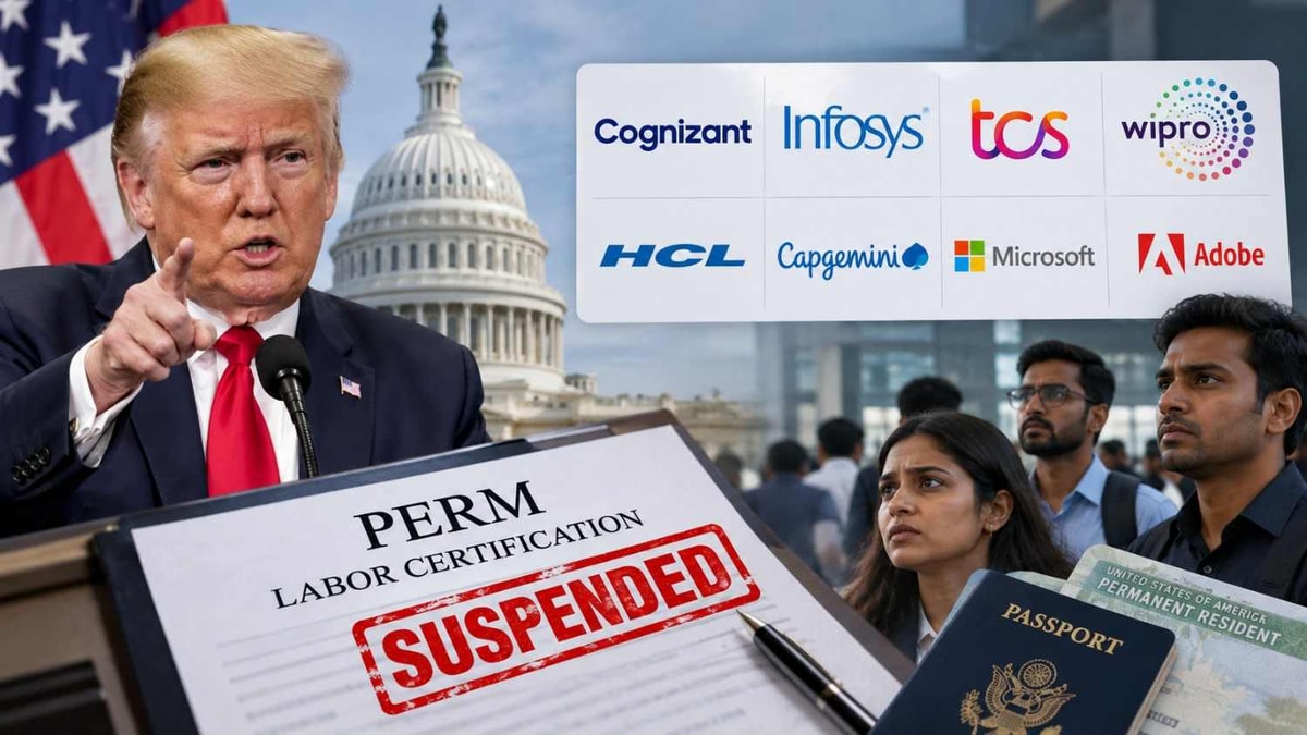 US Suspends PERM Processing for 8 IT Firms, Affecting Indian Workers’ Green Cards US Suspends PERM Processing for 8 IT Firms, Affecting Indian Workers’ Green Cards