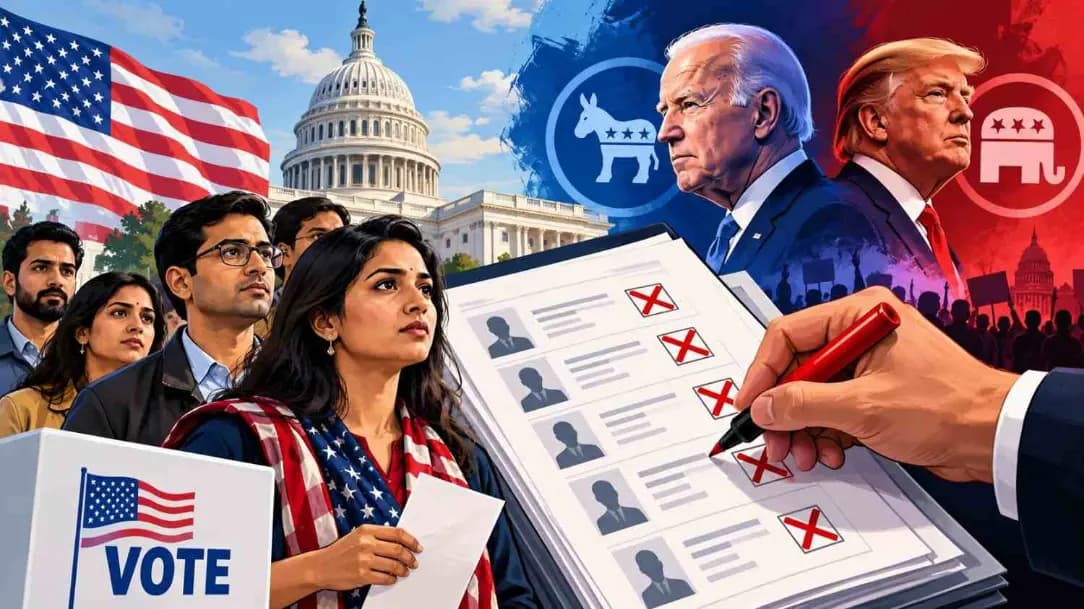 Claim of 200,000 Indian-American Voters Facing Removal Raises Concerns Claim of 200,000 Indian-American Voters Facing Removal Raises Concerns