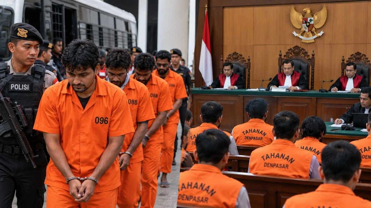 35 Indians Jailed in Bali Online Gambling Case, Deportation to Follow 35 Indians Jailed in Bali Online Gambling Case, Deportation to Follow