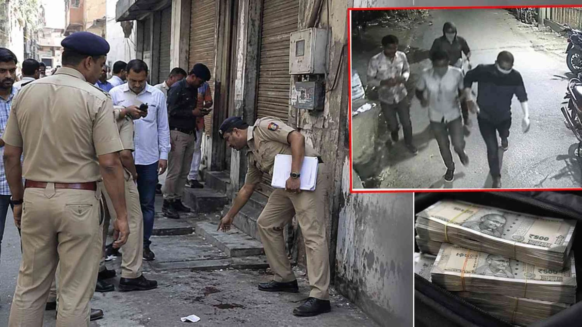 Ahmedabad Businessman Stabbed and Robbed of ₹15 Lakh in Shahpur Ahmedabad Businessman Stabbed and Robbed of ₹15 Lakh in Shahpur