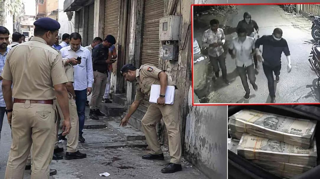 Ahmedabad Businessman Stabbed and Robbed of ₹15 Lakh in Shahpur