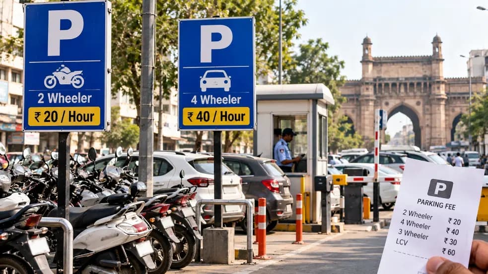 Ahmedabad Plans Higher Parking Charges, Proposes ₹20 per Hour for Two-Wheelers and ₹40 for Cars