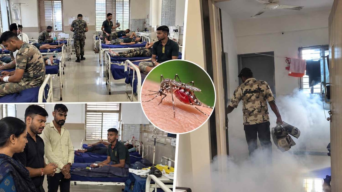 Gandhinagar Dengue Outbreak: CRPF Jawan Dies Gandhinagar Dengue Outbreak: CRPF Jawan Dies