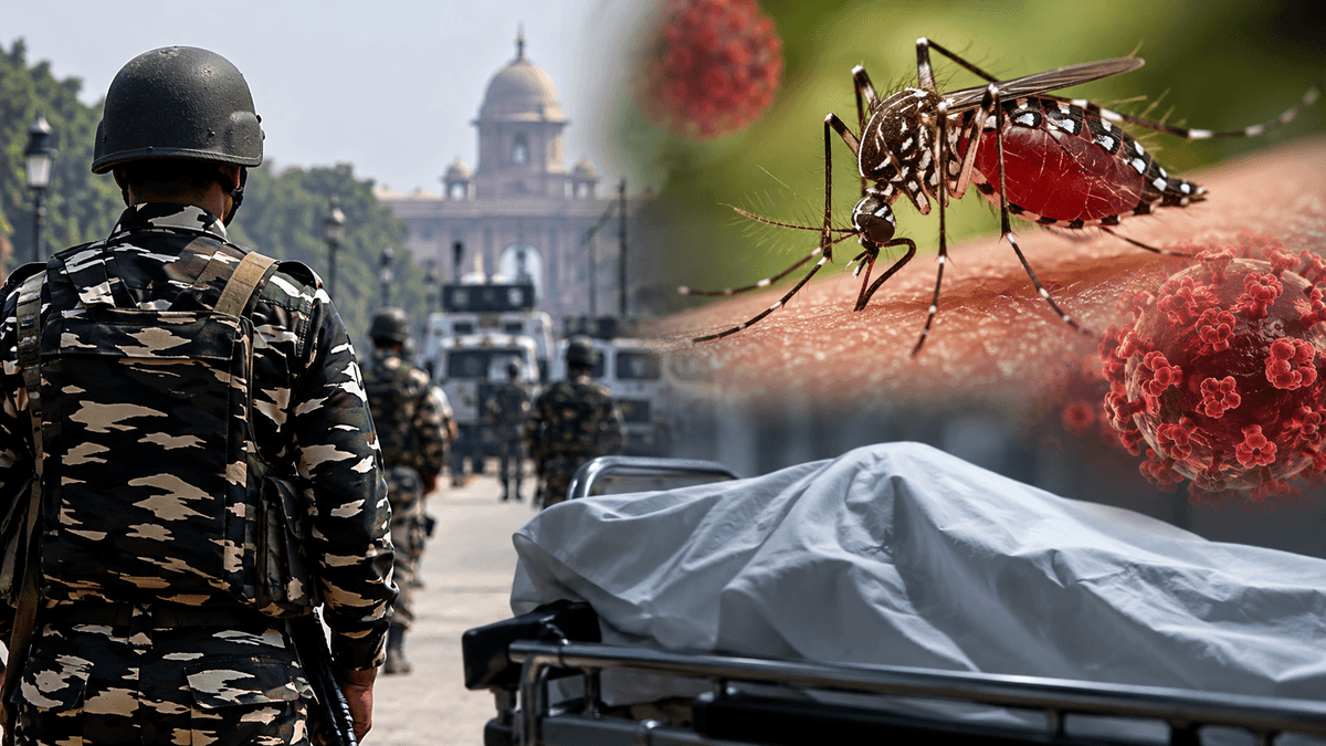 CRPF Trooper Dies of Dengue in Gandhinagar CRPF Trooper Dies of Dengue in Gandhinagar