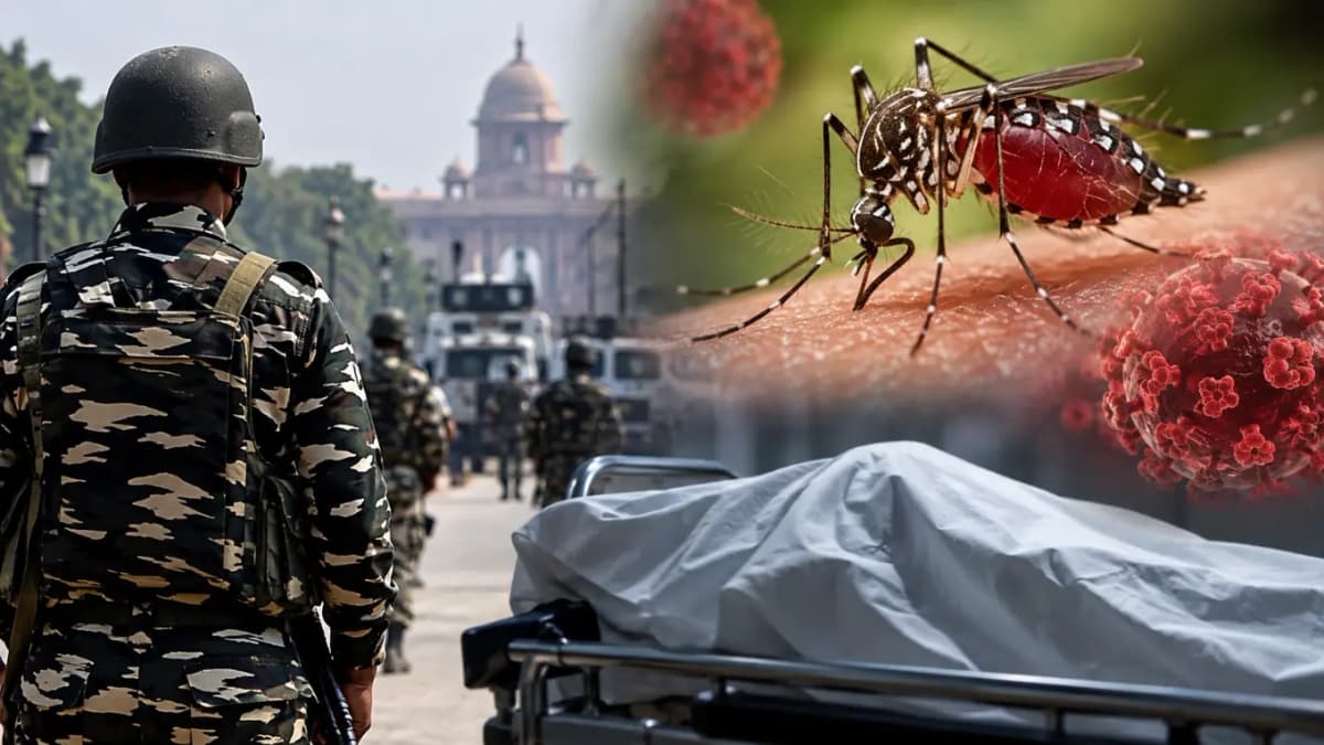 CRPF Trooper Dies of Dengue in Gandhinagar CRPF Trooper Dies of Dengue in Gandhinagar