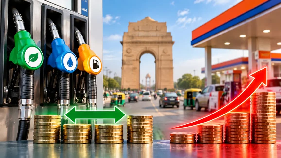 Fuel Prices Stable in India, Private Companies Increase Rates