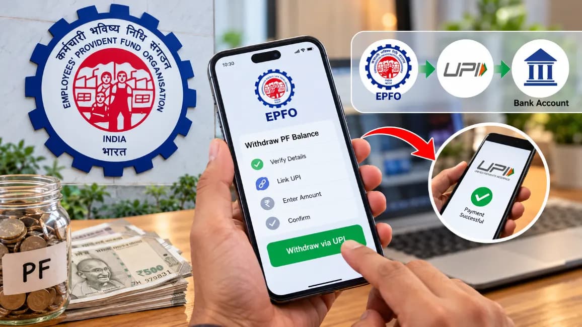 EPFO Tests UPI Withdrawals to Make PF Money Access Easier EPFO Tests UPI Withdrawals to Make PF Money Access Easier