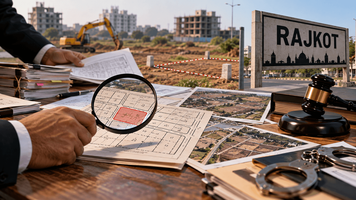 Investigation into Land Fraud Against Alpeh Donga in Rajkot Investigation into Land Fraud Against Alpeh Donga in Rajkot