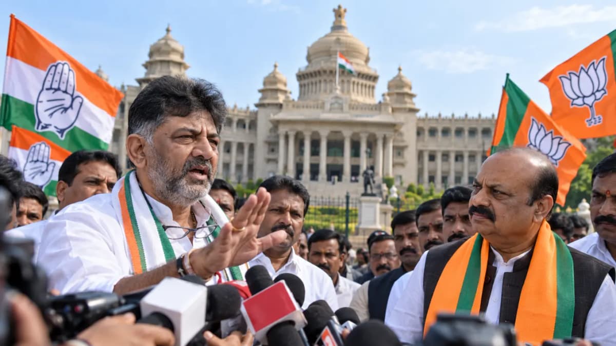 Will 25 Congress MLAs Join the BJP in Karnataka? DK Shivakumar Issues a Challenge Will 25 Congress MLAs Join the BJP in Karnataka? DK Shivakumar Issues a Challenge