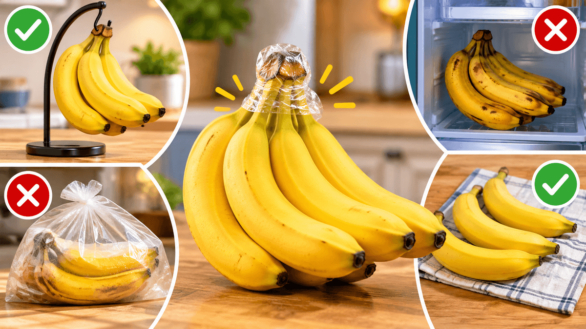 Important Tips for Storing Bananas Important Tips for Storing Bananas