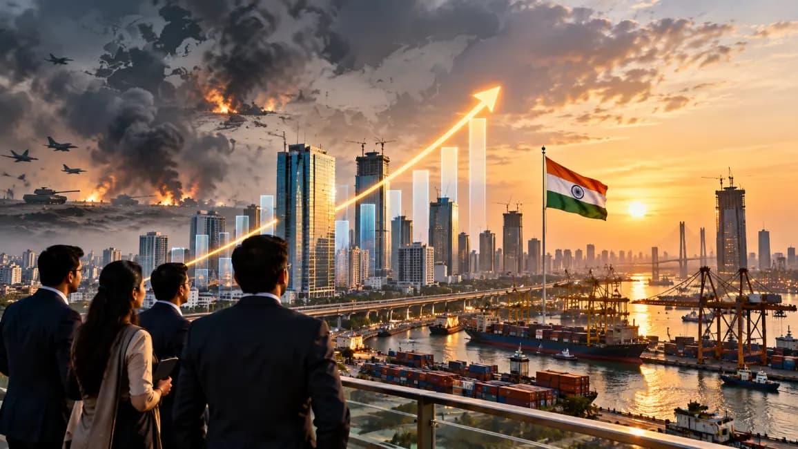 IMF Projects India’s GDP Growth at 7% Amid War Uncertainty IMF Projects India’s GDP Growth at 7% Amid War Uncertainty