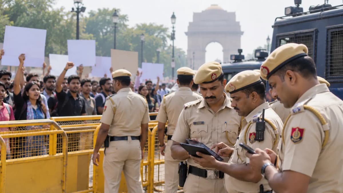 Delhi Protest Faces Police Action, 4 FIRs Filed and Takedown Sought for 500 Online Posts Delhi Protest Faces Police Action, 4 FIRs Filed and Takedown Sought for 500 Online Posts