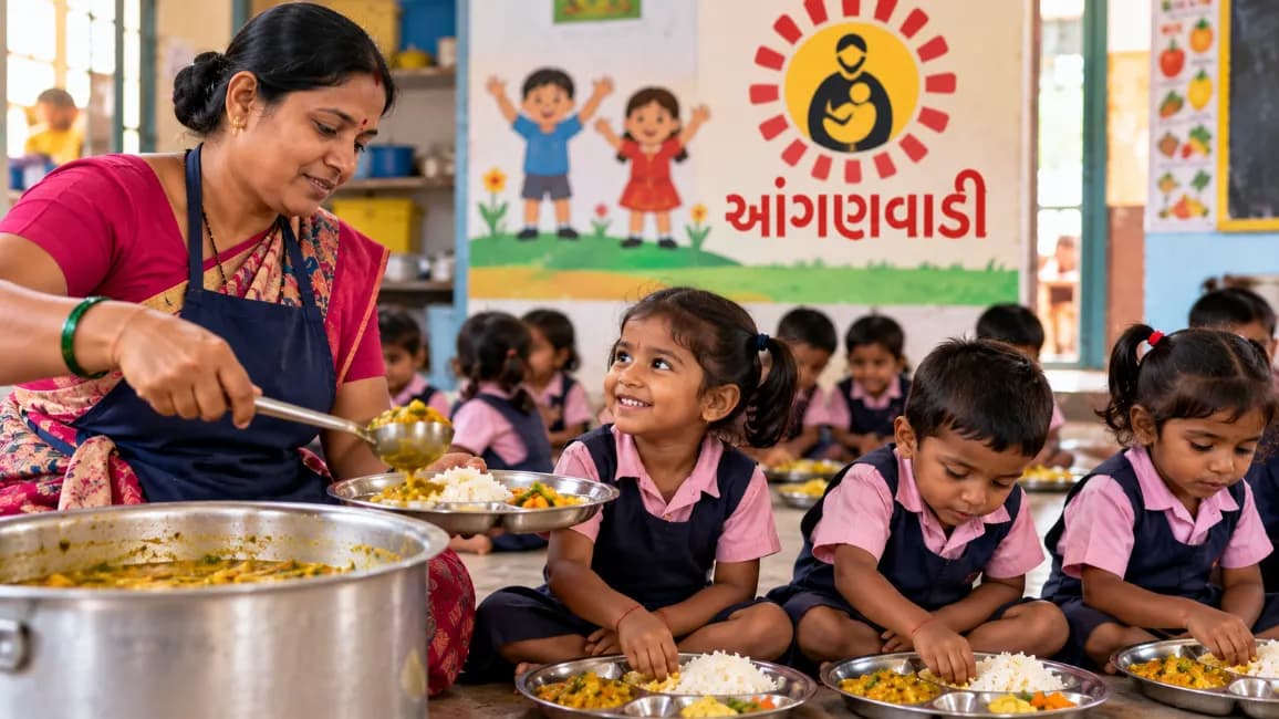 Anganwadi Hot Cooked Meal Rate Hiked by 67% to ₹8.50