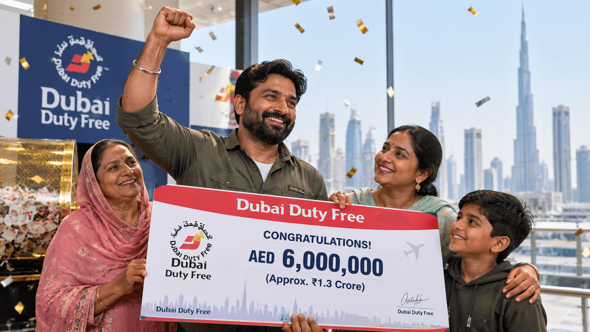 Punjab Truck Driver Wins ₹1.3 Crore in Dubai Lottery Punjab Truck Driver Wins ₹1.3 Crore in Dubai Lottery