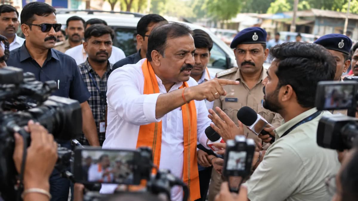 Alleged Political Intimidation Video Goes Viral in Kheda, Raising Questions Over Police Role