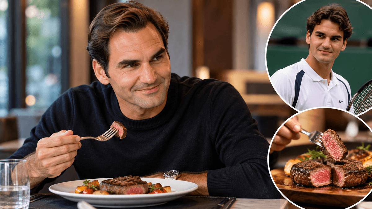 Roger Federer Was Vegetarian Until 16, Started Eating Meat During Davis Cup Roger Federer Was Vegetarian Until 16, Started Eating Meat During Davis Cup
