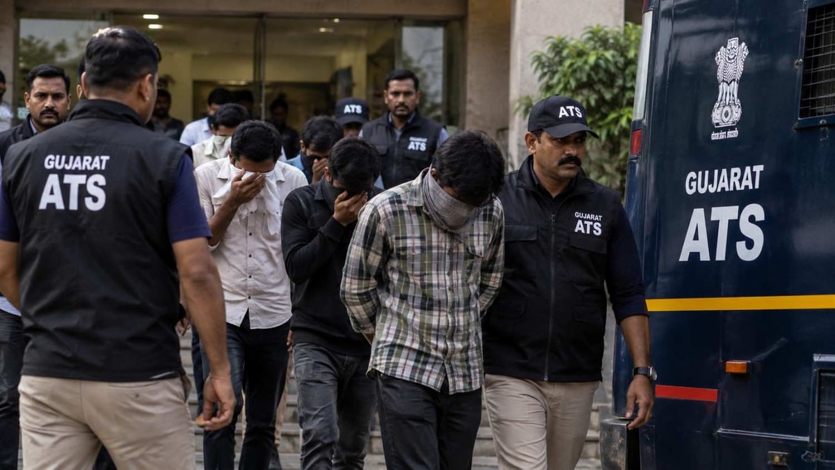 Gujarat Under Scrutiny as ATS Arrests 25 Punjab Crime Suspects Gujarat Under Scrutiny as ATS Arrests 25 Punjab Crime Suspects
