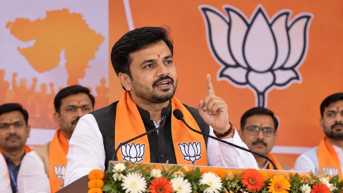Naresh Desai Appointed Gujarat BJP Yuva Morcha President, Began Political Journey with ABVP Naresh Desai Appointed Gujarat BJP Yuva Morcha President, Began Political Journey with ABVP