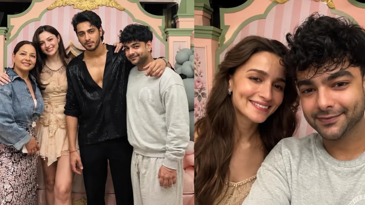 Aneet Padda Celebrates 24th Birthday with Ahaan Panday and Alia Bhatt Aneet Padda Celebrates 24th Birthday with Ahaan Panday and Alia Bhatt