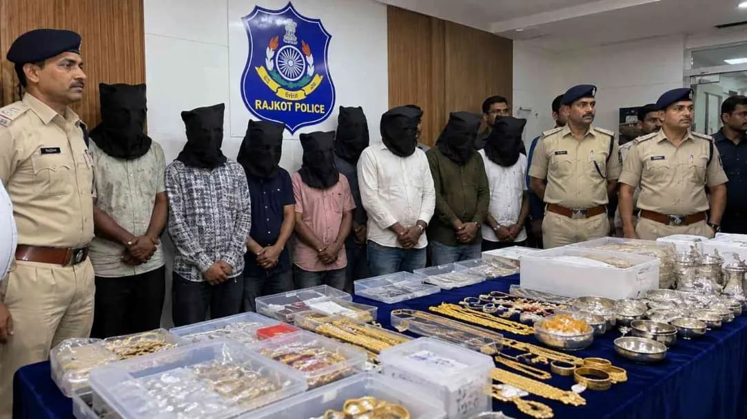Rajkot Gold Robbery-Murder Case: Nine Arrested