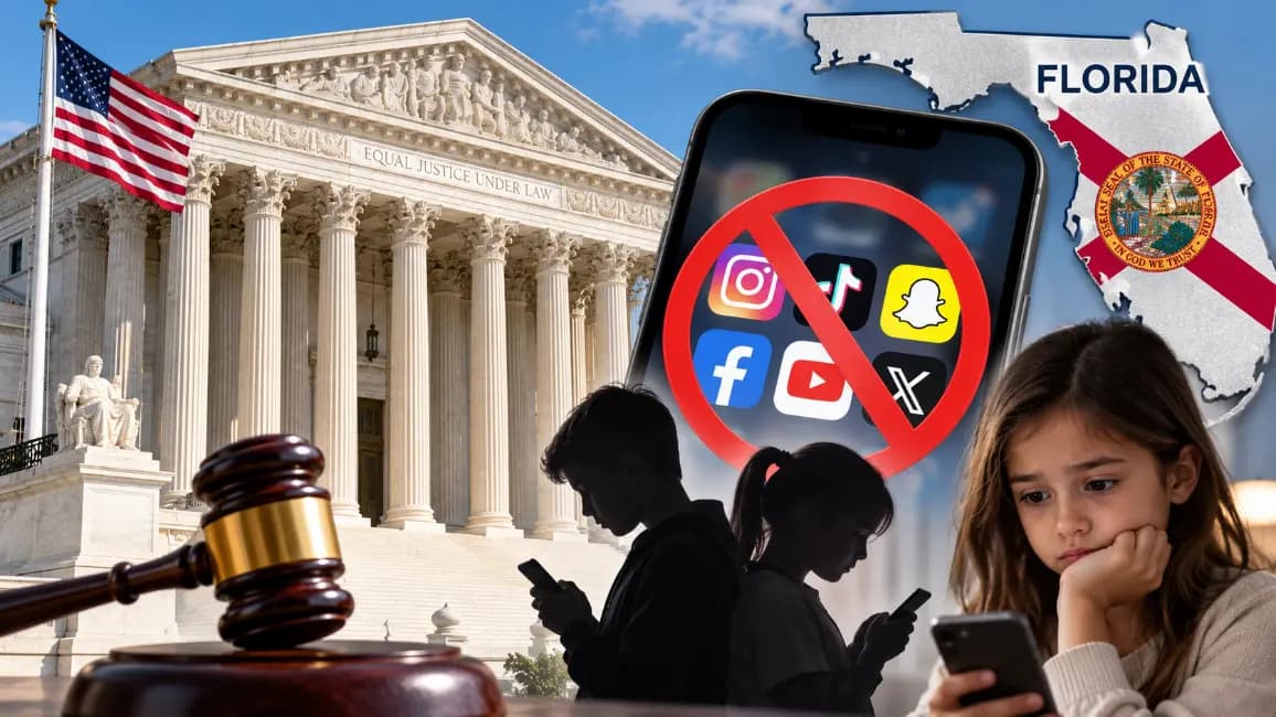 US Supreme Court Issues Key Ruling on Florida’s Social Media Ban for Children US Supreme Court Issues Key Ruling on Florida’s Social Media Ban for Children